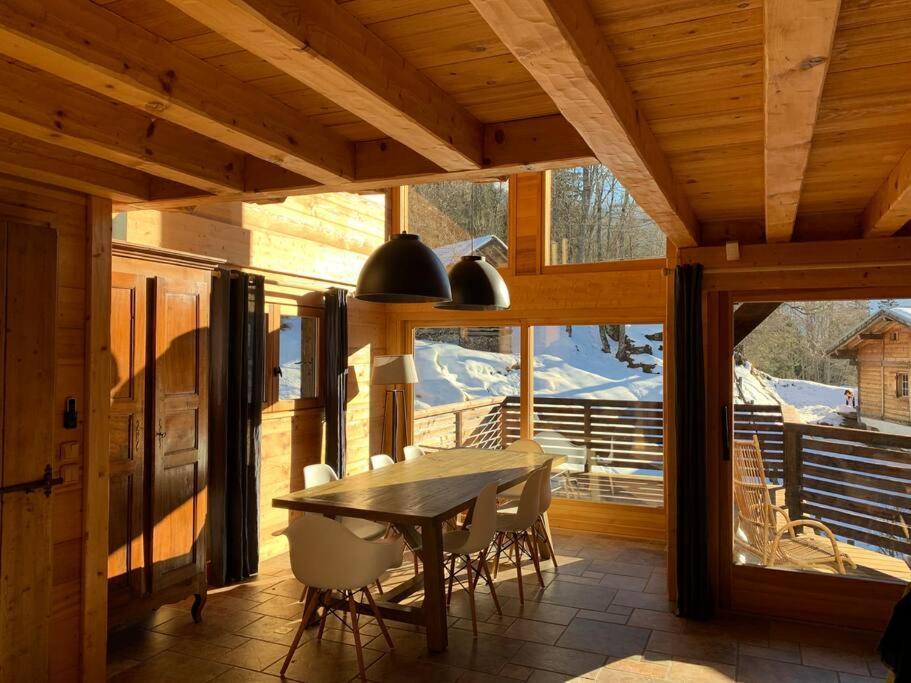 Superbe Chalet Les Contamines-Montjoie Kültér fotó