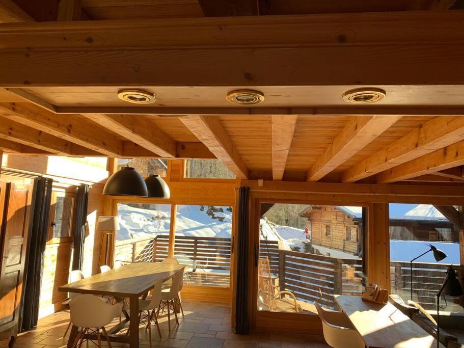 Superbe Chalet Les Contamines-Montjoie Kültér fotó